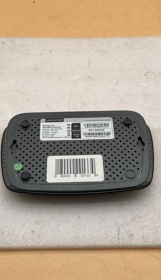 Medialink MWN-WAPR150N 150 Mbps 4-Port Wireless N Router 10/100 Unit Only  - Image 3 of 4