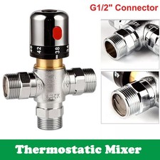 15MM Thermostatic Mixing Blending Valve Bidet Cold Hot Water Heater Shower Mixer