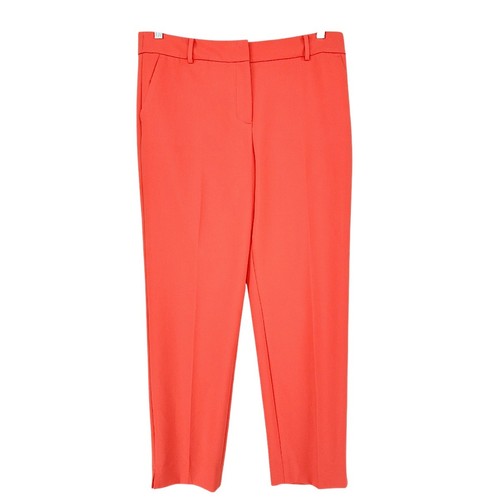 Talbots, Talbots Hampshire Ankle Pant 14 Women Coral Orange Slim Leg Professional Work