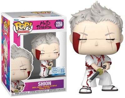 Hells Paradise Shion Funko Pop! #2284 Exclusive Vinyl + Protector *PRESALE*