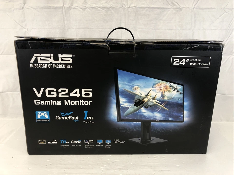 ASUS VG245H 24" Full HD TN LCD Widescreen Gaming Monitor - Image 2 of 4