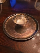 TOWLE SILVER PLATED CHIP AND DIP SERVERR PLATTER (1 Piece)⭐️VTG⭐️