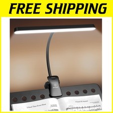 Clip-On Piano Lamp, USB-C Rechargeable, 140 Hrs Battery