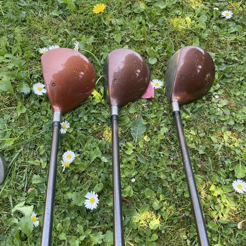 3 X Taylormade Ti Bubble2 woods 1-3-5 Ti Bubble Shafts TM Grips Milton Keynes - Picture 3 of 24