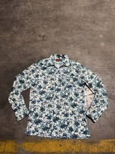 Vintage JC Penny Disco Long Sleeve Shirt Mens Large