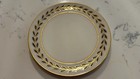 Antique Lenox Cobalt Blue & Gold Laurel Wreath Border Plate Ivory USA — photo 1