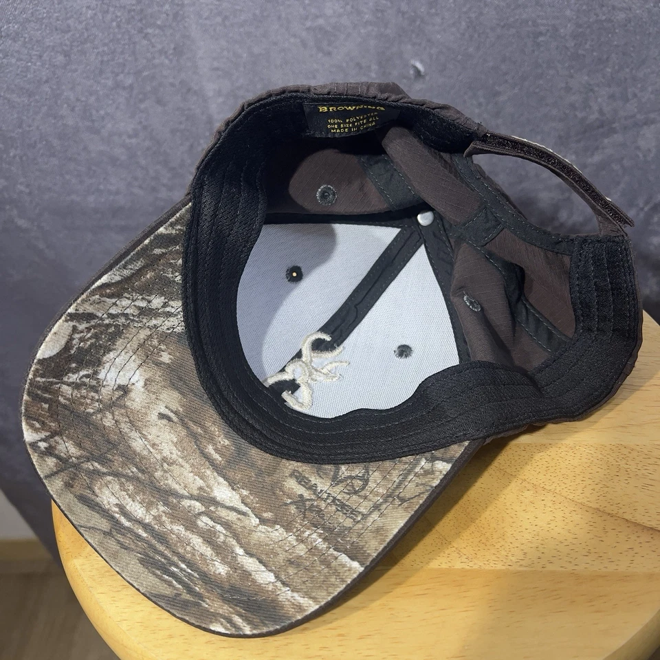 Sombrero ajustable Browning Arms Buckmark ligero con tirantes talla única Foto 4 de 4