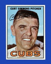 1967 Topps Set-Break # 39 Curt Simmons NM-MT OR BETTER *GMCARDS*
