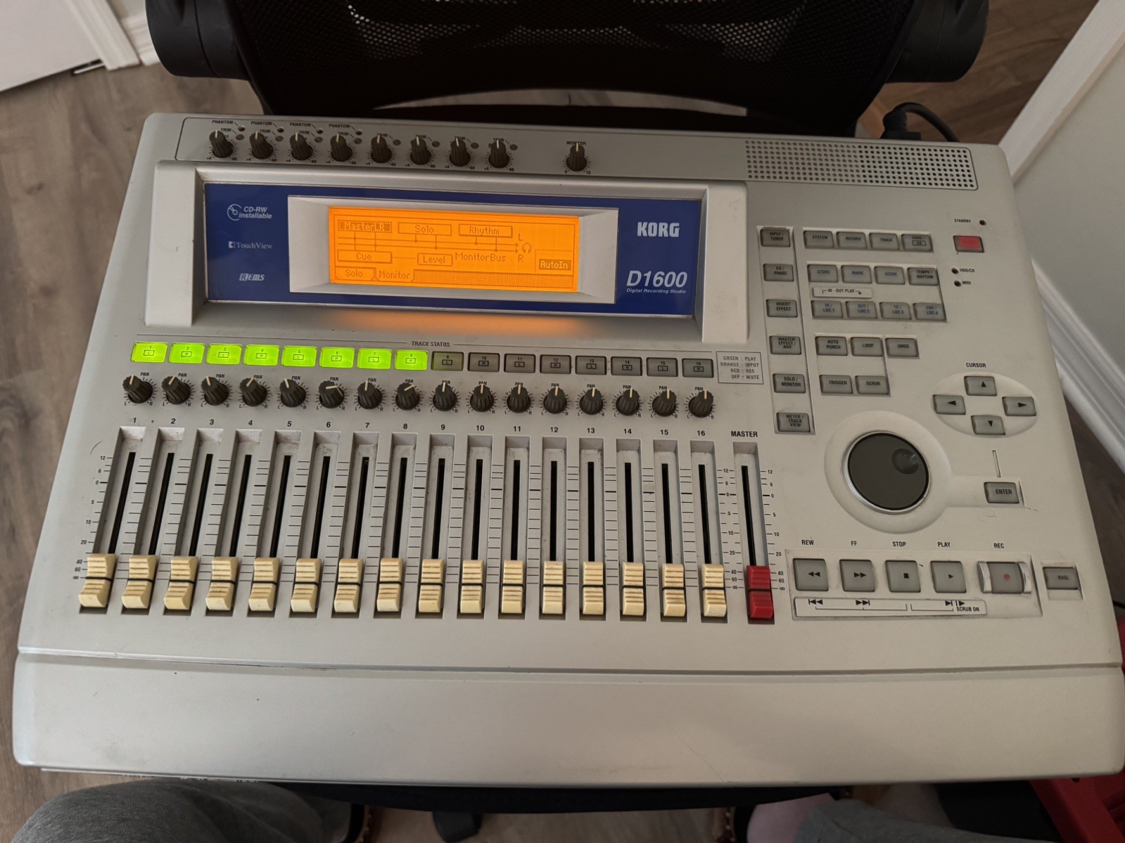 Digital 16 Track Silver Pro Audio Equipment F/s
