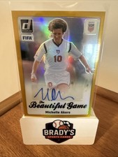 2023-24 Panini Donruss - Beautiful Game Auto Michelle Akers #BG-MA Gold 2/10