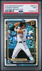 KONNOR GRIFFIN 2024 BOWMAN DRAFT CHROME REFRACTOR #BDC22  PSA 9