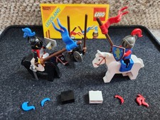 LEGO Castle (6021) Jousting Knights Complete w/ Instructions! No Box
