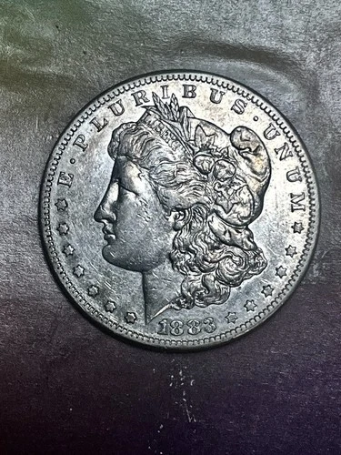 1883  S  MORGAN DOLLAR  STRONG AU/BU START .99  KEY