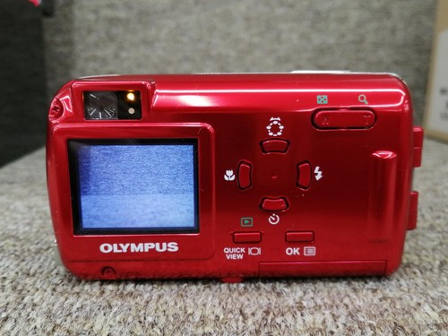 OLYMPUS Compact Digital Camera FERRARI DIGITAL MODEL 2003 red USB stylish photo - Picture 5 of 12