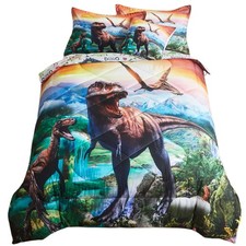 Dinosaur Comforter Set Twin for Boys Dinosaur Twin Bedding Set for Kids 6 Pieces
