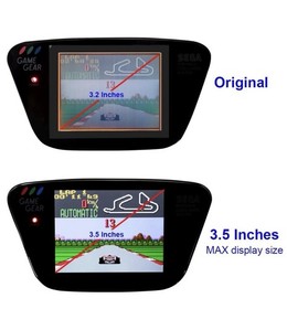 🔥Sega Gamegear Recapped/Reshell 3.5 IPS LCD kit IPS Laminated LCD screen 🔥