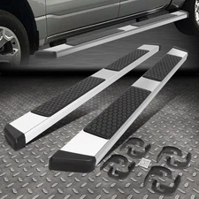 FOR 04-14 FORD F150 TRUCK CREW CAB CHROME 5.5" SIDE STEP NERF BAR RUNNING BOARDS