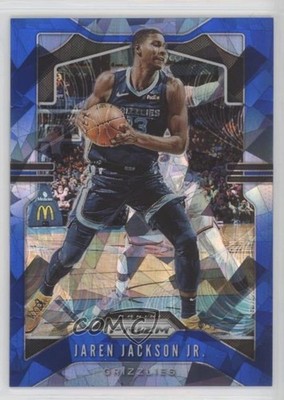 2019-20 Panini Prizm Blue Ice Prizm 49/99 Jaren Jackson Jr #136 0o5t
