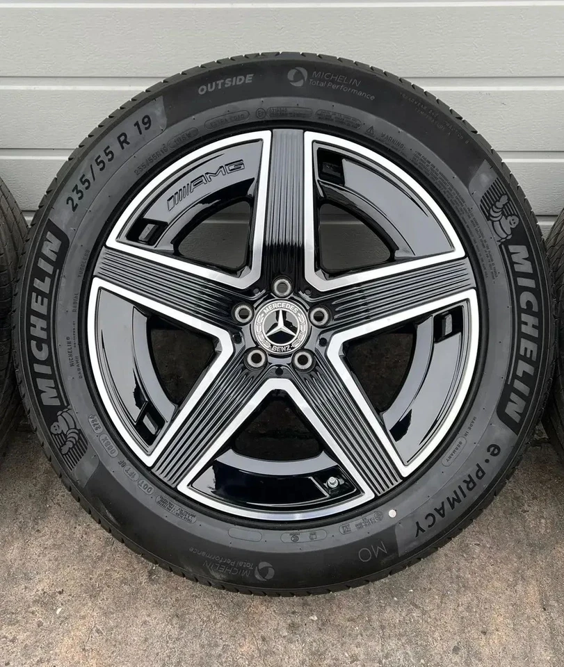 Original Mercedes GLC SUV X254 19 Zoll AMG Sommerräder A2544010400 DOT24 RDK NEU - Bild 4 von 4