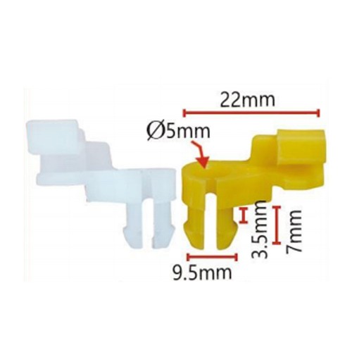 Reliable Nylon Door Lock Clip Retainers for Toyota For Lexus Pack of 20 - Picture 7 of 12