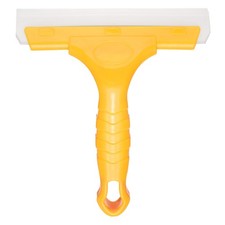 Squeegee 6 Inch Water Blade Shower Squeegee for Window Glass Door, Yellow