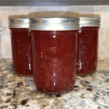 Homemade Jam  Preserve, Homemade Strawberry Jelly 8oz Jars