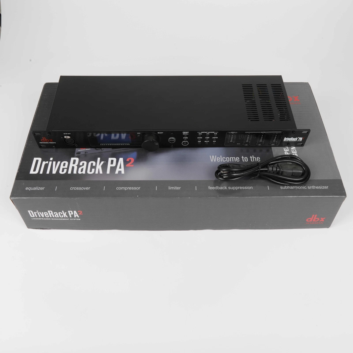 DBX DriveRack PA2 Complete Loudspeaker Management System Processor