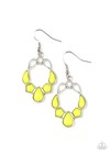 It’s Rude To steer Yellow earring Paparazzi — photo 2