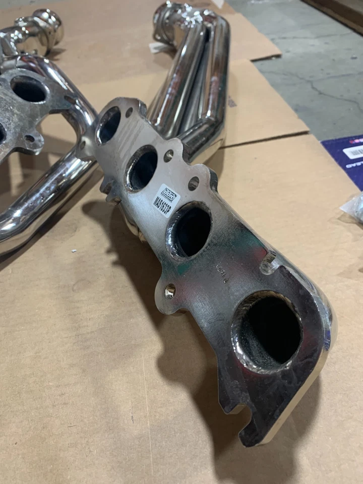 BBK Long Tube Exhaust Headers Titanium Ceramic 11-23 for Ford Mustang GT 1-3/4 Foto 4 de 4