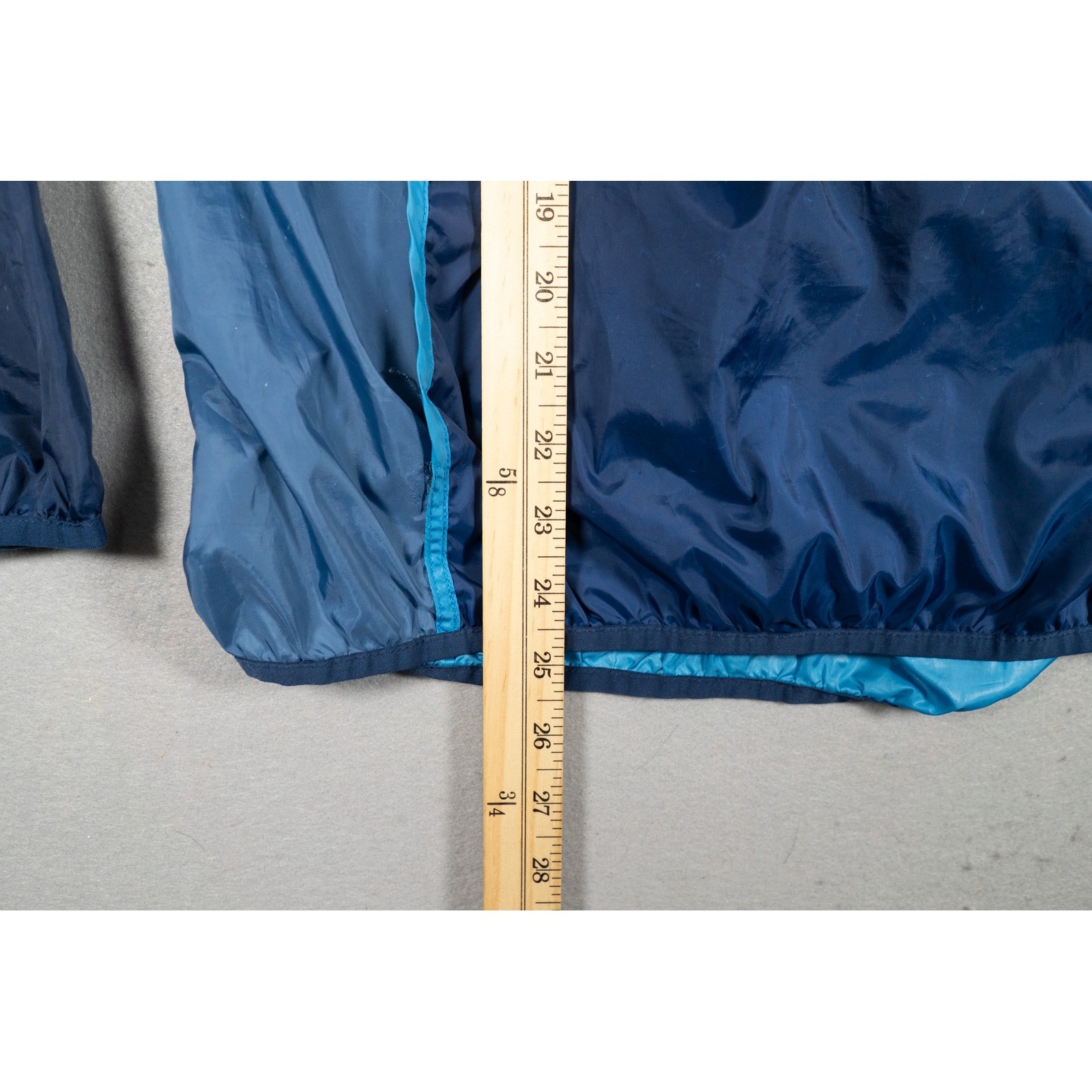 Cotopaxi Teca Half-Zip Windbreaker Navy Blue Colorblock Hooded Pullover Jacket M image 9