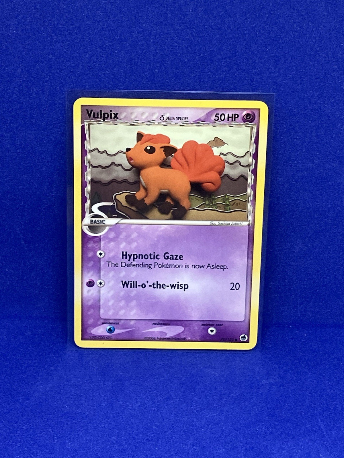 Vulpix (Delta Species) 70/101 Dragon Frontiers Regular