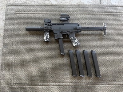 Maruyama / VFC SCW-9 PRO-G GBBR Airsoft SMG gas blowback 