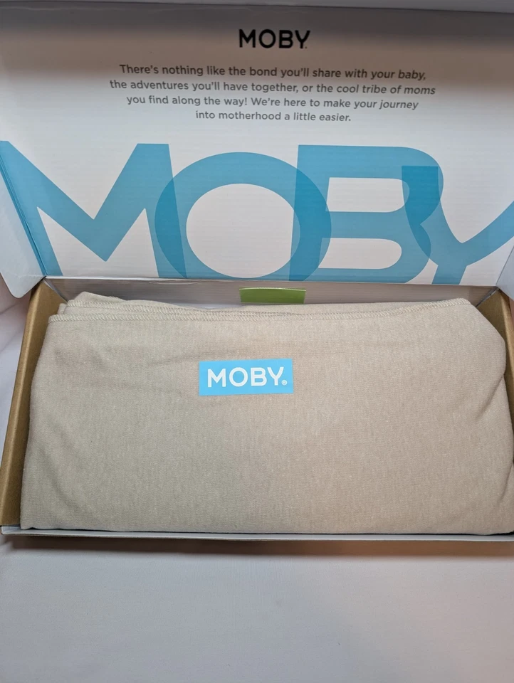 Elemento portabebés Moby para recién nacidos y niños pequeños (8-33 lb), portabebés TAUPE Foto 2 de 4