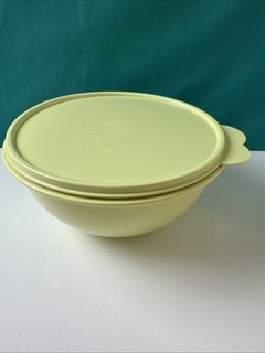 Tupperware Green Bowl