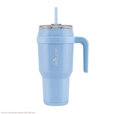 Reduce 40oz Cold1 Vacuum Insulated Stainless Steel Straw Tumbler Mug Glacier