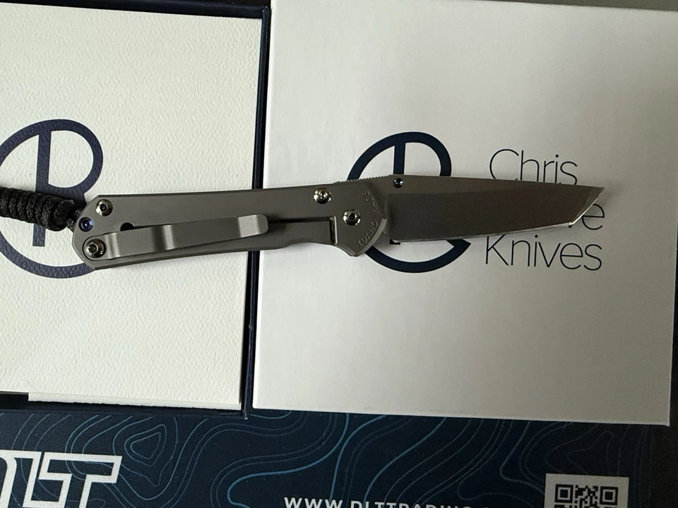 Chris Reeves Knives Small Sebenza 31 Plain Tanto - Limited Run Glass Blasted - Image 3 of 4
