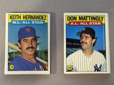 1986 Topps  TIFFANY  N.L. and A.L.  All Star    (22 Card Set)   NEW MT