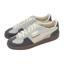 Puma Palermo Lth Gray Brown Men Unisex Lifestyle Casual Shoes Sneakers 396464-23