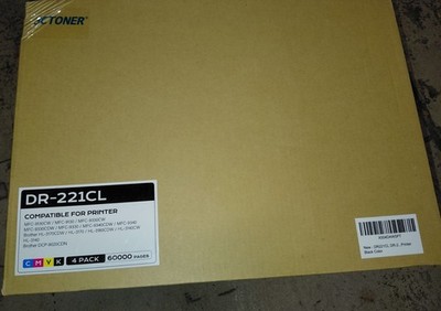 DR221CL 4-pack Drum Unit Kit for Brother DR-221CL HL-3170CDW MFC-9130CW 9340CDW