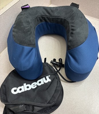 Cabeau Evolution S3 Travel Neck Pillow Blue Memory Foam