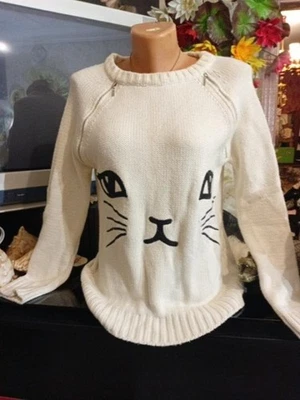 Women The Winter Club Sweater Black Cotton L - Bild 1 von 4