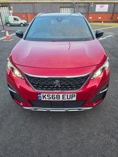 2018 Peugeot 3008 1.2 PureTech GT Line 5dr HATCHBACK PETROL Manual