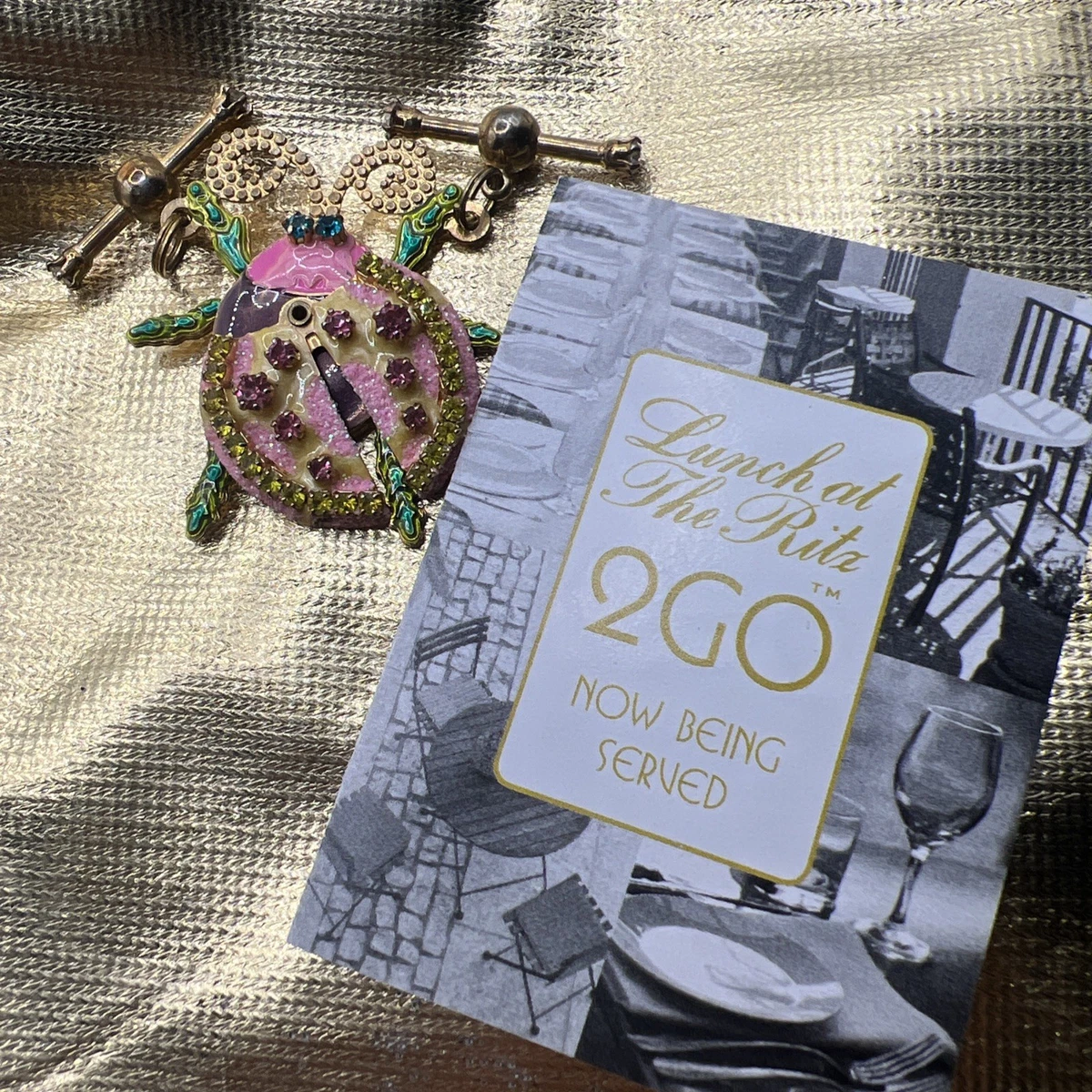 Lunch At The Ritz In Fashion Pins & Brooches for sale | eBay