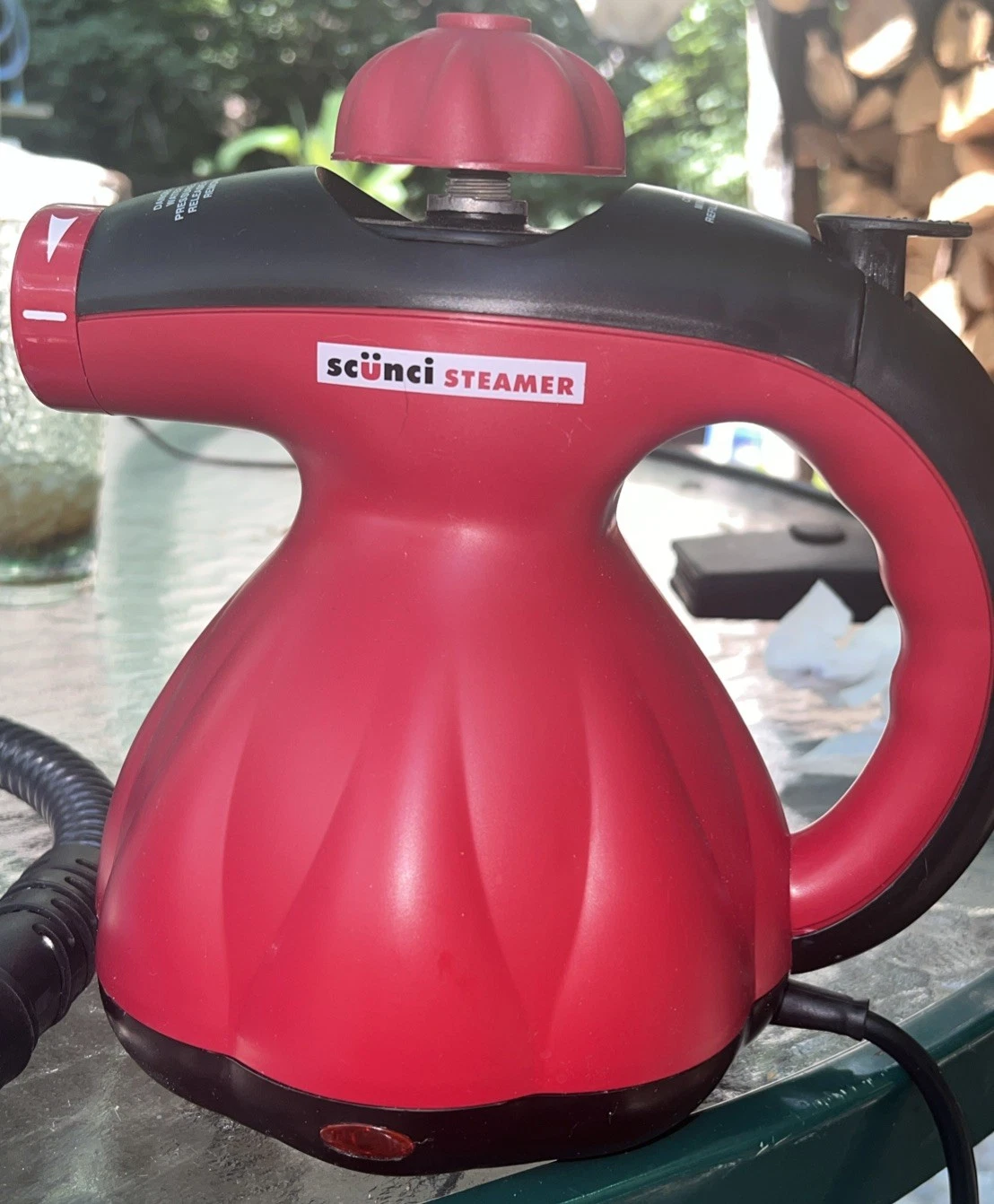 SCUNCI Steamer SS1000 w/Accessories & Bag Household Steam Cleaner Tested & Works
