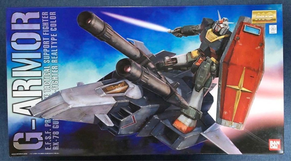 Bandai MG 1/100 G Armor Real Type Color (Mobile Suit Gundam