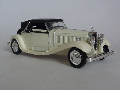 Bugatti Royale Cabrio Weinberger 1931 im Maßstab 1:43 in weiß von Del Prado
