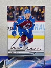 2024-25 Upper Deck Series 1 Hockey JASON POLIN #210 YOUNG GUNS ROOKIE