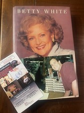 HERE WE GO AGAIN by Betty White AUTOGRAPHED HARDCOVER BOOK w/JSA CERT!!