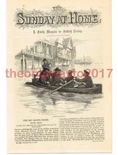 At Kingston on Hull, Victorian Art, Book Illustration, 1866