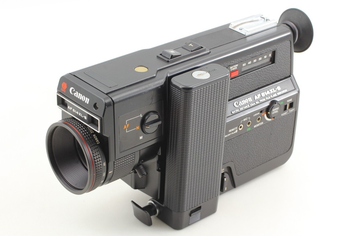 Canon AF 514XL-S 8mmフィルムカメラ As-is ] Canon AF 514XL-S Super 8 8mm Movie Film Camera From